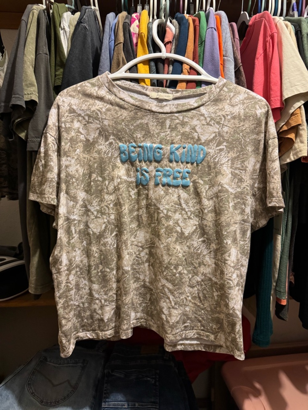 Oversized Camo Top